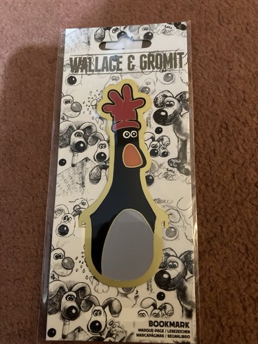 Feathers mcgraw metal bookmark - metal,