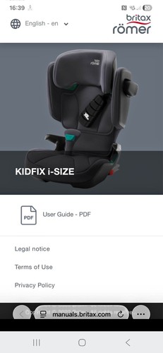 Britax römer kidfix car - kidfix, s,