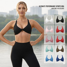 Ladies Padded Sports Bra