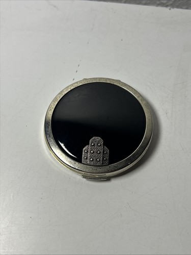 Stratton black enamel with - black, art
