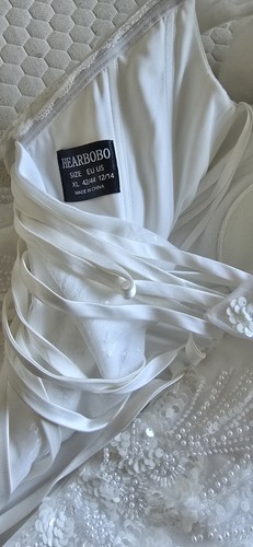 Hearbobo white sweetheart - white,