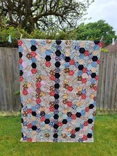 Vintage patchwork quilt - patchwork,