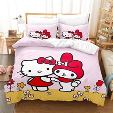 Kitty & Melody Cartoon Quilt