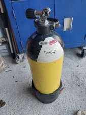 10 Litre Scuba Diving Cylinder, Full Test A Clamp Or DIN