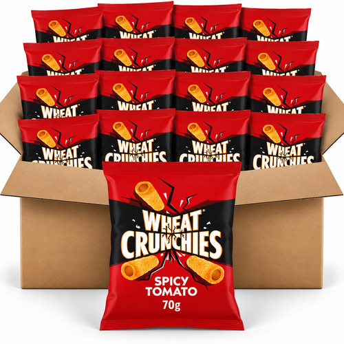 Wheat crunchies spicy tomato - spicy,