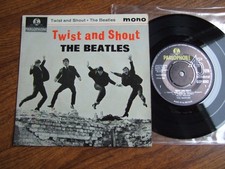 THE BEATLES - TWIST AND SHOUT - 7" EP 2N/1N PARLOPHONE GEP 8882 / 1963 EX/ EX+