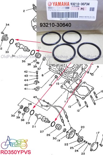 Yamaha rd350ypvs rz350 power - rd350ypvs,