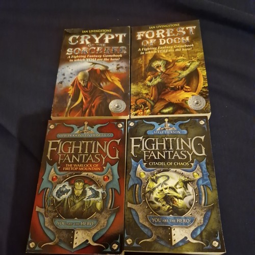 Fighting fantasy book bundle - fighting,