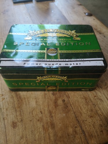 Golden virginia tobacco - virginia, tin