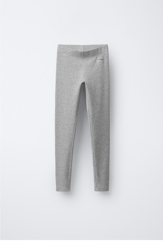 Zara girls ribbed leggings - zara,