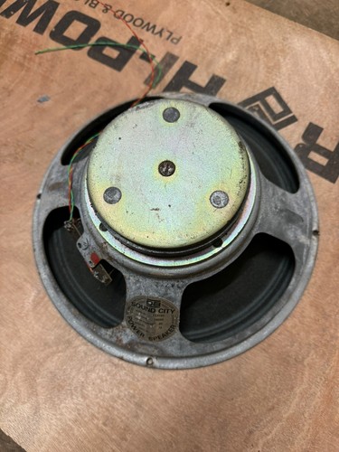 Vintage sound city - sound, loudspeaker