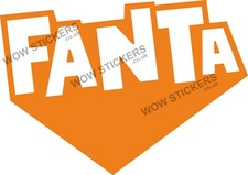 Fanta Logo sticker Ice Cream