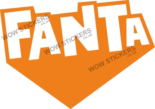 Fanta logo sticker ice - logo, cream