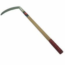 24" Weed Slasher Tiger Tooth Brambles Cut Nettles Thistles Scythe Sickle Weeding