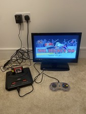 Sega mega drive with NHL 94