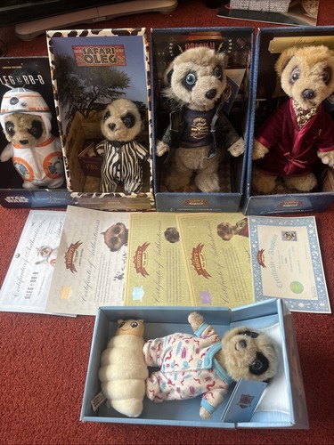 Meerkat soft toy - meerkat,
