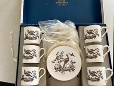 Set 6 Royal Worcester Black