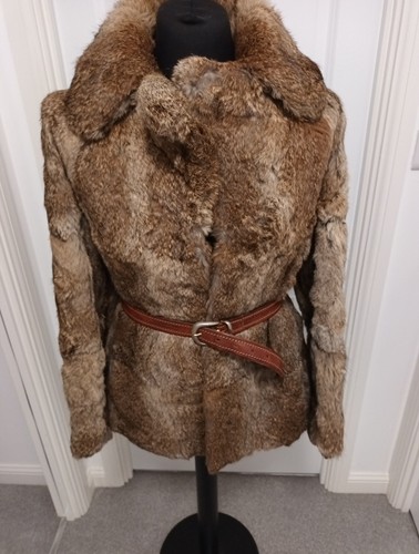 Womans brown coney rabbit fur - womans,
