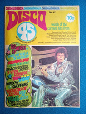 Disco 45  Songbook Magazine   1970's -  Choose which you need