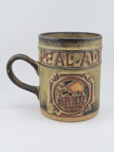 Tremar pottery real ale - real, mug