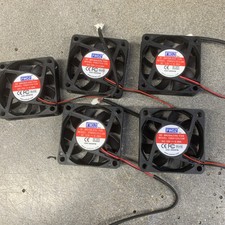 5 x 60mm 12v dc brushless cooling fans 12 Volt 0.08ma FD6015S12M 4200-4800RPM