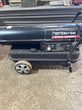 Sealey AB1758 Space Warmer Paraffin Kerosene Diesel Heater 175,000Btu/hr Wheels