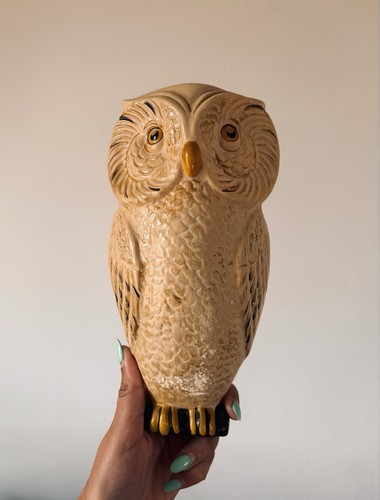 Vintage owl pocket - pocket, wall
