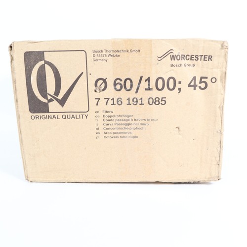 Worcester bosch 100mm - bosch, 45°