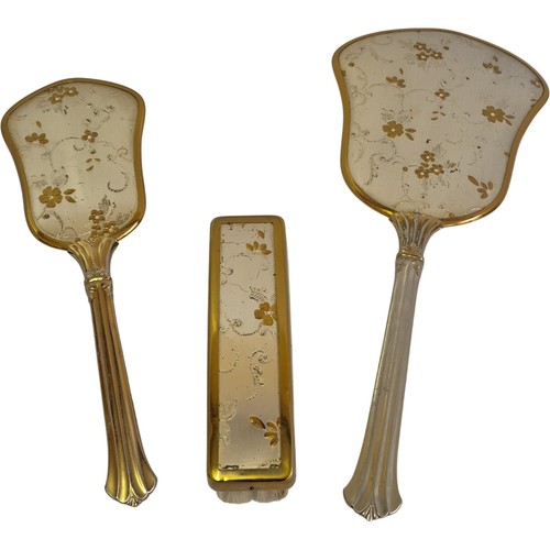 Vintage vanity set - vanity, gold