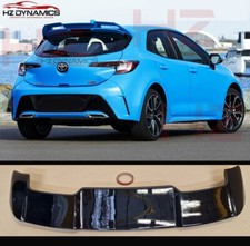 GLOSS BLACK V LOOK ROOF SPOILER FOR 2018 TOYOTA COROLLA E21 HATCHBACK BODYKIT