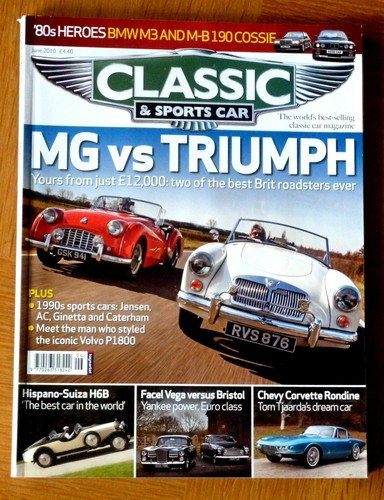 Classic sports car magazine - classic,