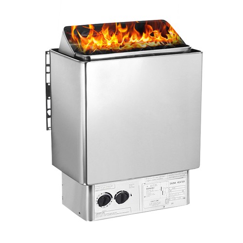 Stainless steel sauna heater - stainless,