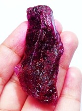 Natural red beryl rough 102 - natural,