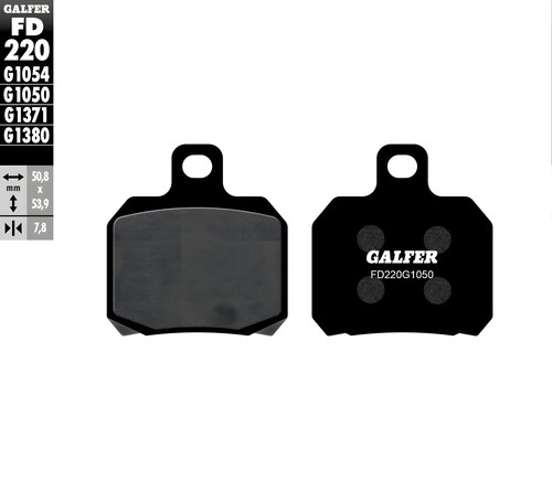 Brake pads galfer fd220g1050 - brake,