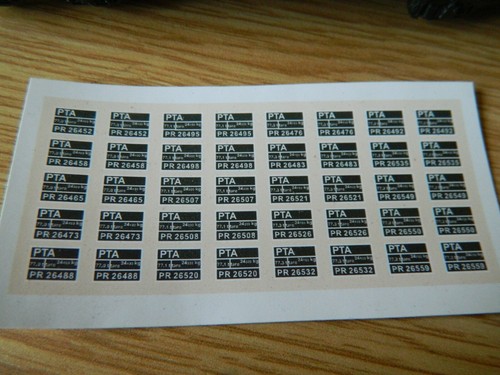 Alternative numbers decals for - decals,