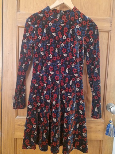Top shop velvet - velvet, dress