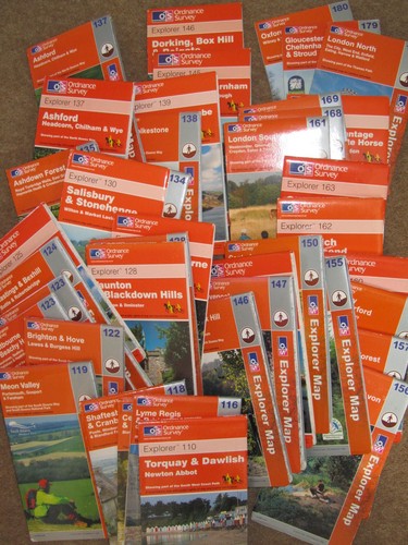 Ordnance survey explorer - ordnance,