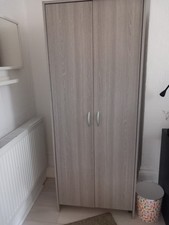 Argos Home Seville 2 doors  wardrobe, grey oak