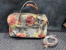 Cath Kidston Women’s Handbag Bowler Bag Style Double Handle Tote - Travel Strap