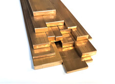 Brass Flat Bar Solid Plate Strip CZ121 3/8 to 1 1/4 Wide, 1/8 and 1/4 Thick