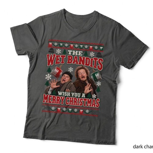 Home alone ugly sweater wet - home,