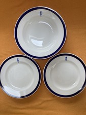 Hampshire regiment dinner service Victorian plates bowls cup etc lot 4 