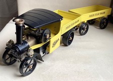 MAMOD live Steam - SW1 STEAM WAGON & OW1 OPEN TRAILER (modified & repainted)