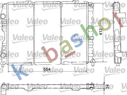 Engine radiator fits alfa - radiator,