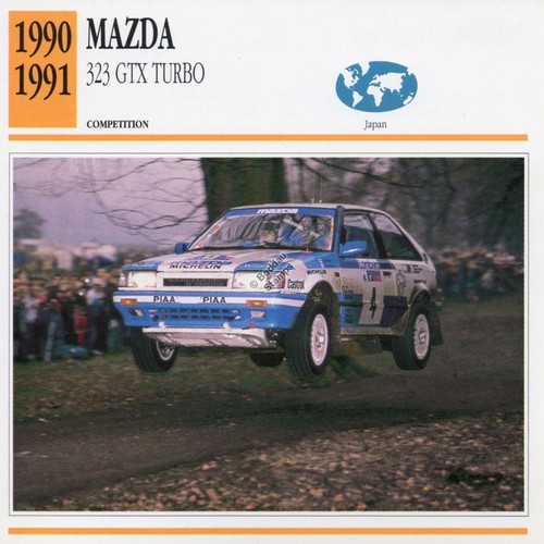 1990 1991 mazda 323 gtx - mazda,