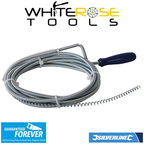 Silverline drain auger - silverline,