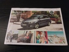 SKODA FABIA Car Owners Manual