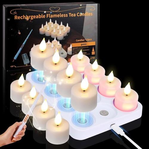 Rechargeable led candles tea - led,