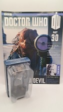 Dr Who Eaglemoss Figure Collection #Sea Devil & Magazine 3rd Doctor