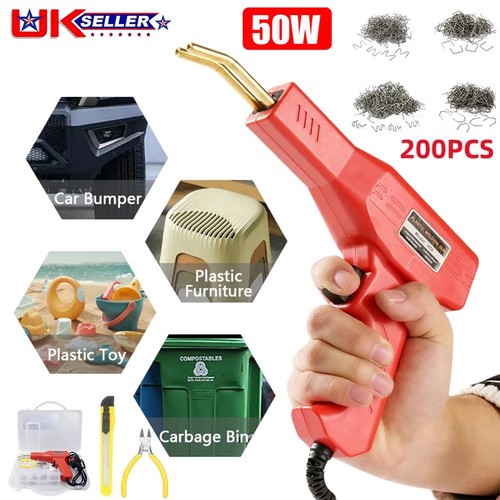 Plastic welder hot - hot, stapler